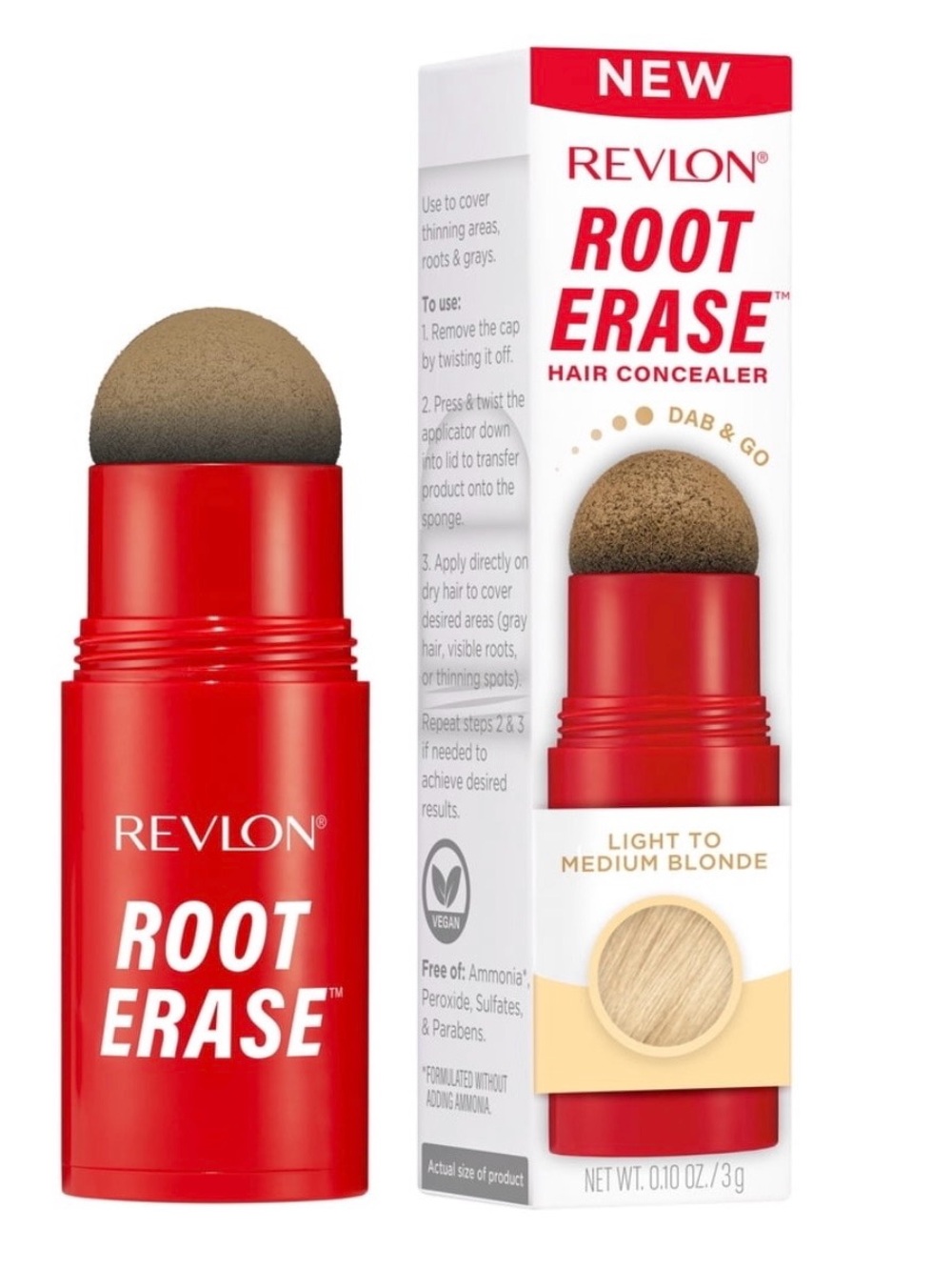 Revlon Root Erase Hair Concealer….Light To Medium Blonde